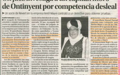 UN JUEZ INVESTIGA A UN CAPITÁN MORO DE ONTINYENT POR COMPETENCIA DESLEAL