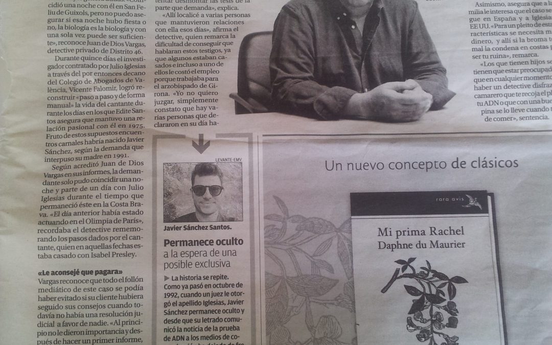 EL DETECTIVE DEL CANTANTE JULIO IGLESIAS