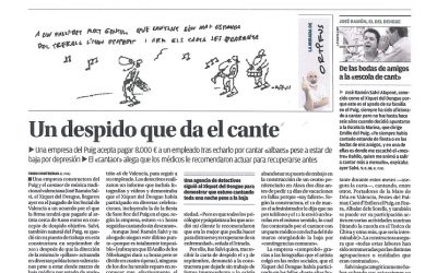 Un despido que da el cante